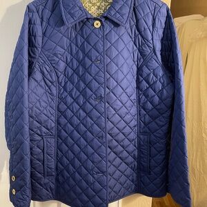 C. Wonder Navy Diamond Quilted Puffer Jacket